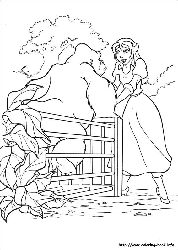 567x794 193 Best Tarzan Images On Coloring Pages, Coloring