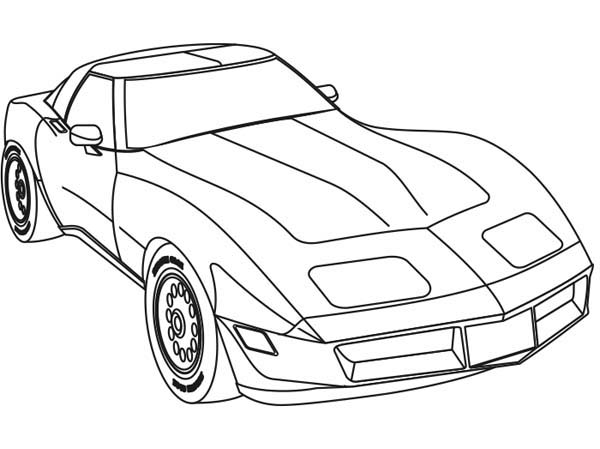 600x449 Cool Cars Coloring Pages