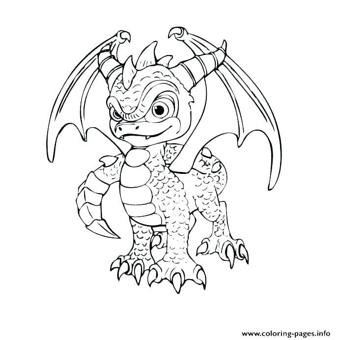688x692 Komodo Dragon Coloring Page Printable Dragon Coloring Pages Super