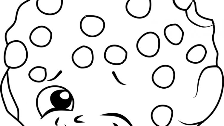 750x425 Shopkins Coloring Pages Kooky Cookie Kooky Cookie Shopkins