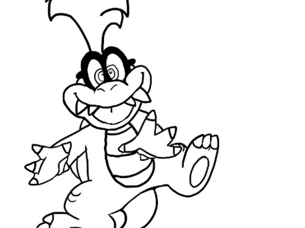 440x330 King Koopa Coloring Pages Printable Coloring Pages, Koopa Coloring