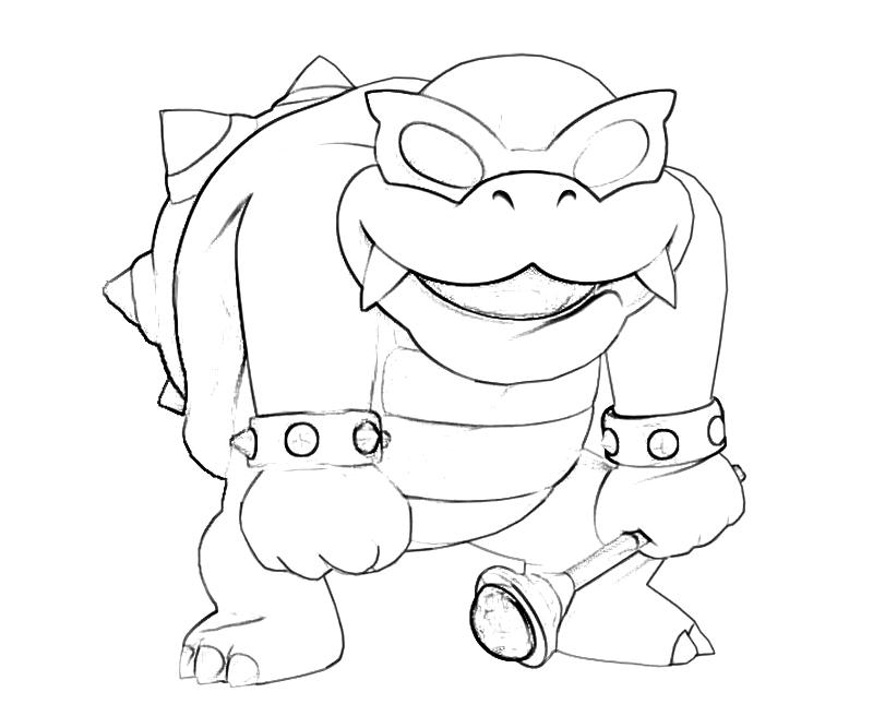 800x667 Koopa Coloring Pages