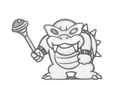 440x330 Ludwig Von Koopa Coloring Pages Coloring Pages, Koopa Coloring