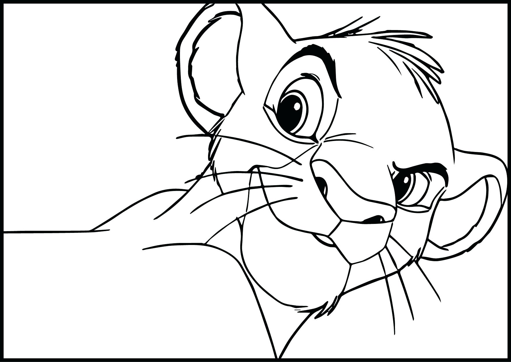 1766x1253 Lion King 2 Coloring Pages Kiara And Kovu Love The Page Kids Nala
