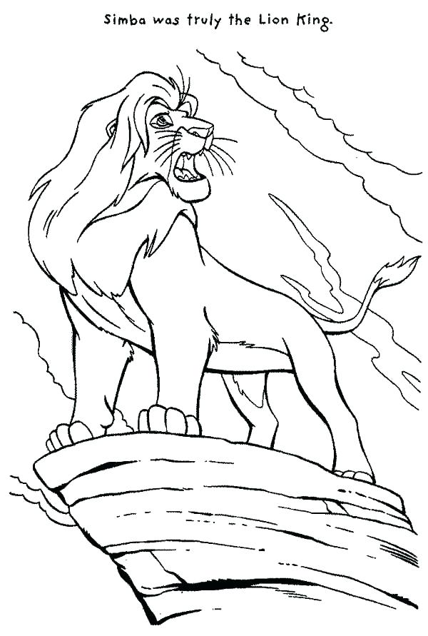 600x891 Lion King Coloring Pages Last Updated Lion King 2 Kovu Coloring