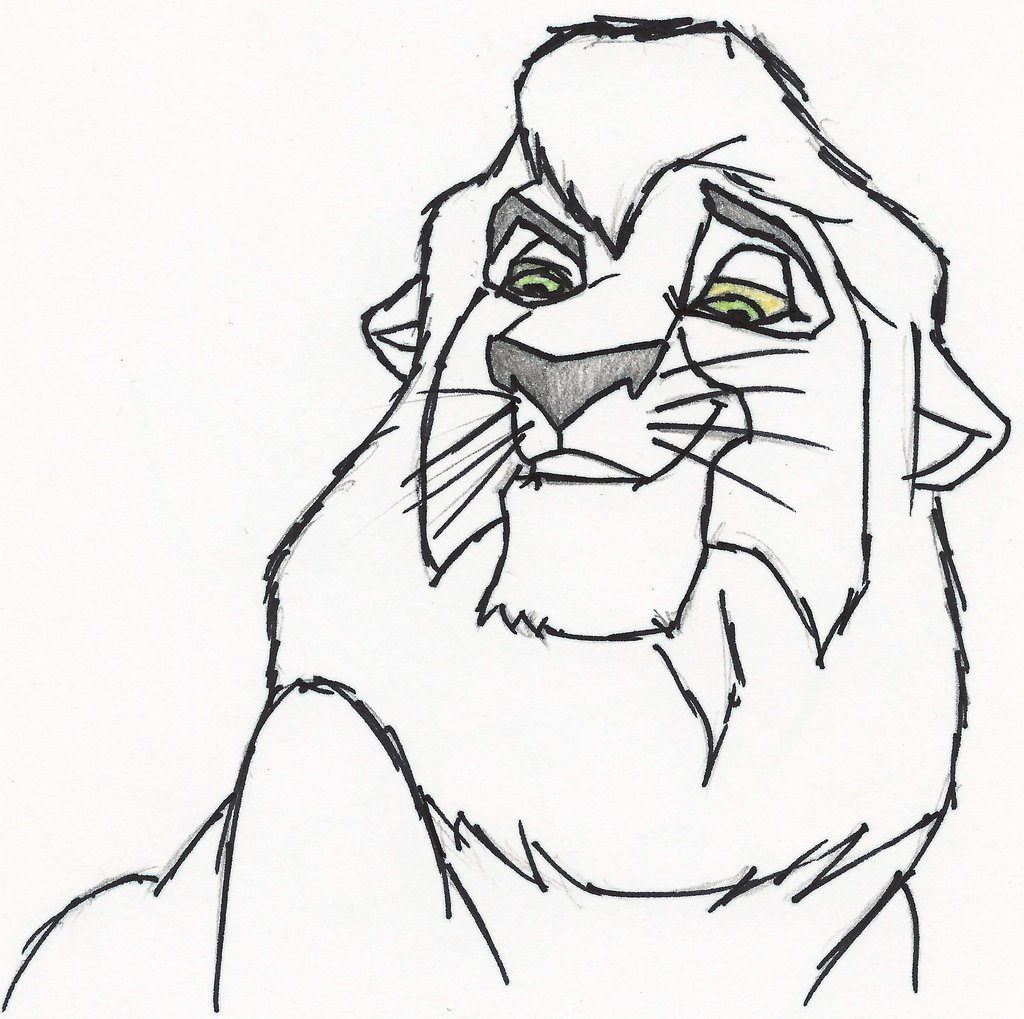 1024x1019 Kovu Coloring Pages Download And Print For Free