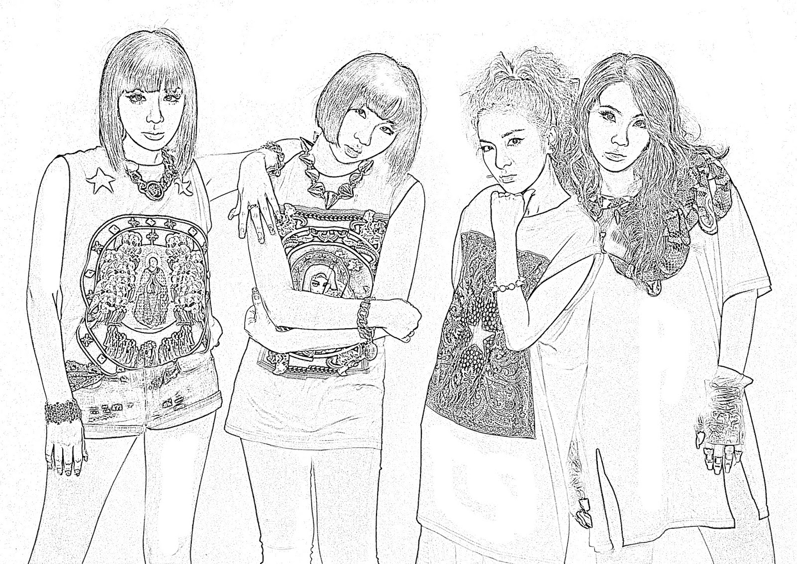 1600x1134 Anti Kpop Fangirl Your Very Own Kpop Coloring Book