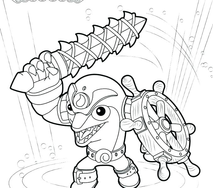 678x600 Pictures To Print And Color Free Coloring Skylanders Swap Force