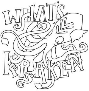 299x305 What's Kraken Image Embroiderycross Stitch