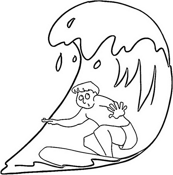 570x576 Australia Day Coloring Pages For Kids