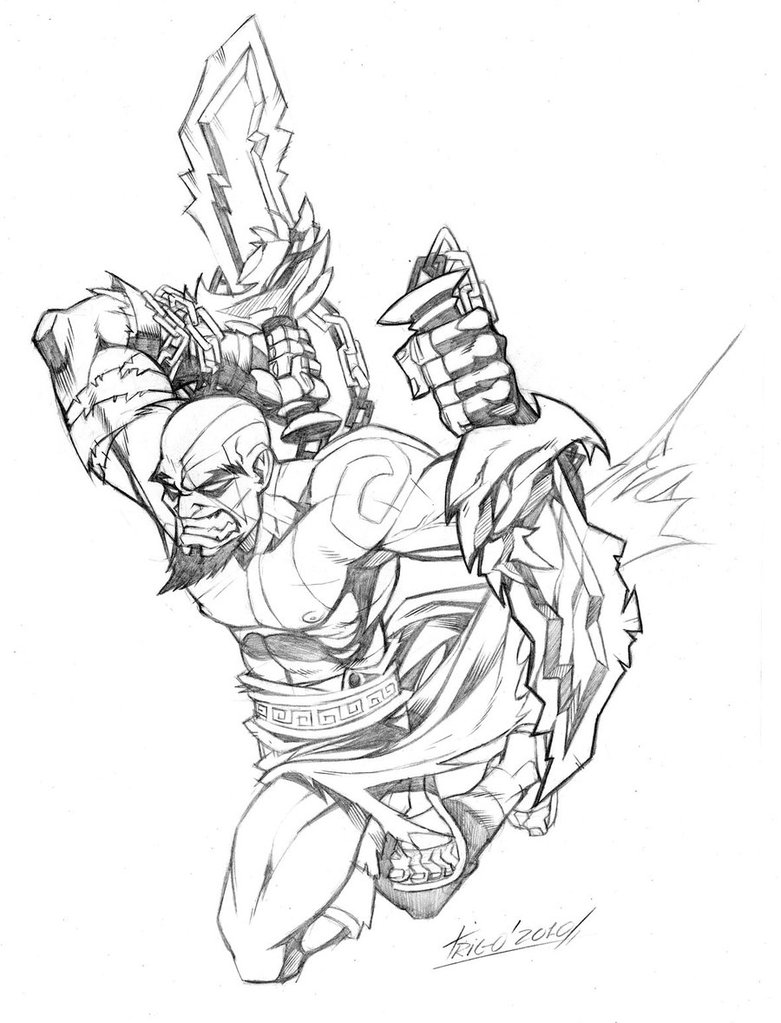 781x1023 Kratos By Ctrigo