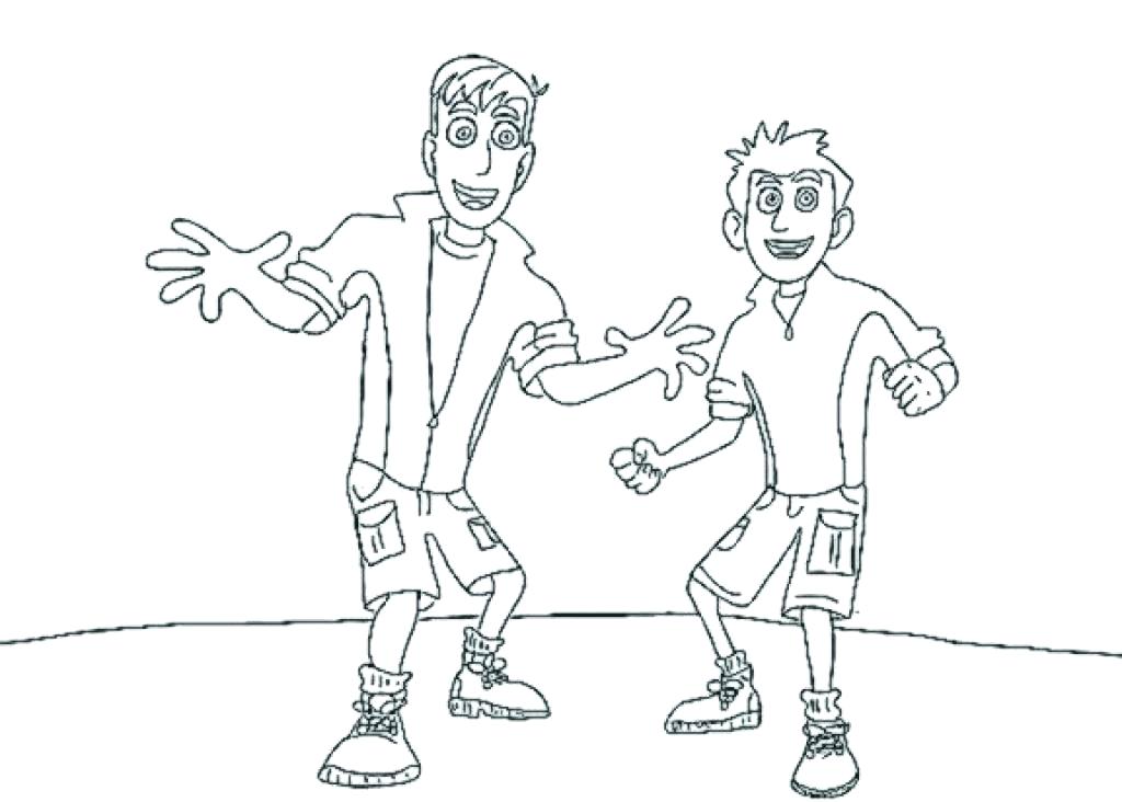 1024x732 Wild Kratts Coloring Pages Wild Coloring Book Coloring Pages