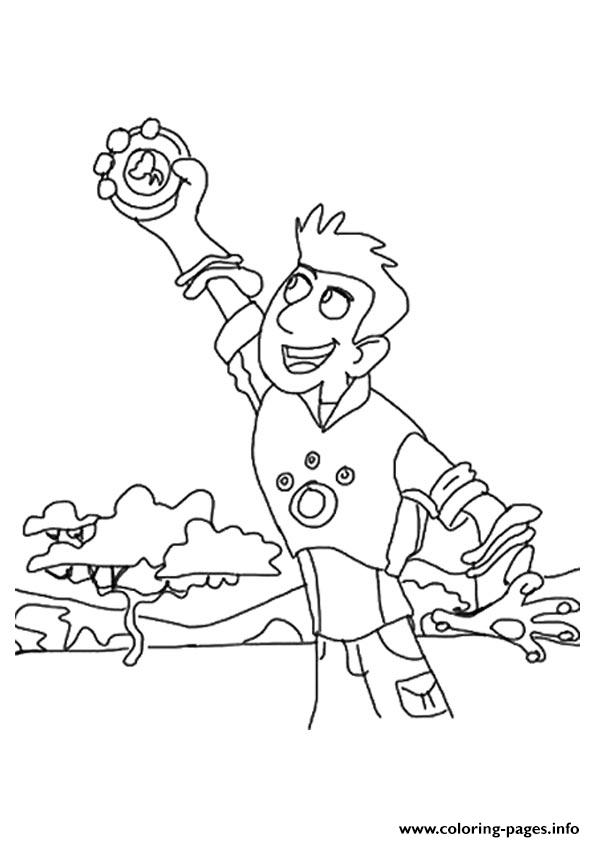 595x842 Wild Kratts The Christ Coloring Pages Printable