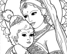 222x180 Krishna Stealing Butter Hare Krishna Kids