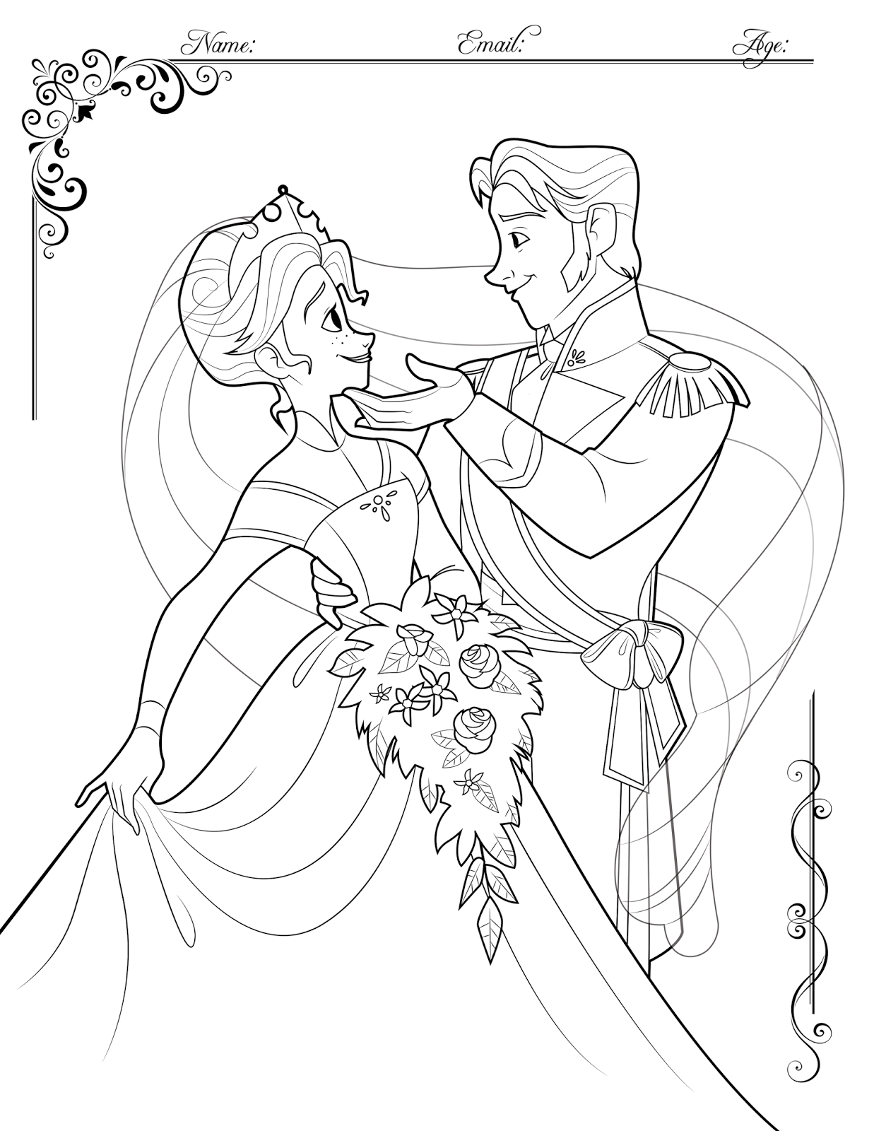 1237x1600 Inspiration Frozen Coloring Contest Story Monster