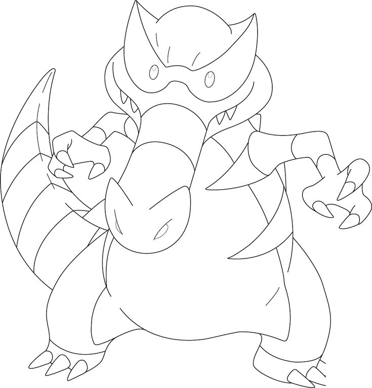 Krookodile Coloring Pages
