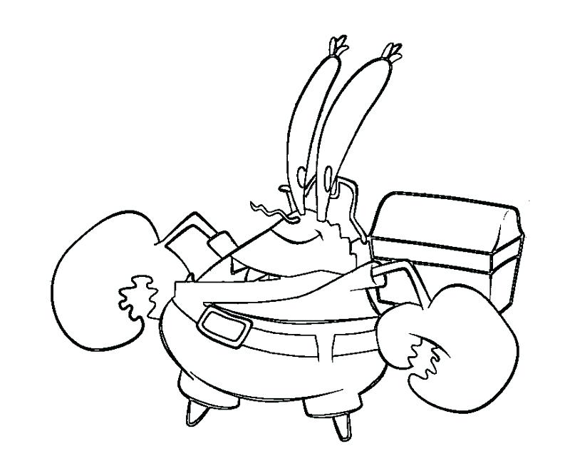 800x667 Mr Krabs Coloring Pages Wonderful Coloring Pages Awesome Design