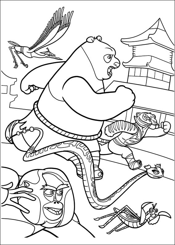 567x794 Guarda Tutti I Disegni Da Colorare Di Kung Fu Panda Www