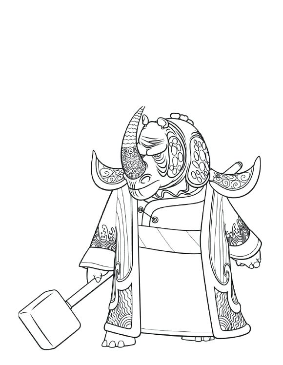580x748 Kung Fu Panda Coloring Pictures Panda Coloring Page Kung Fu Panda