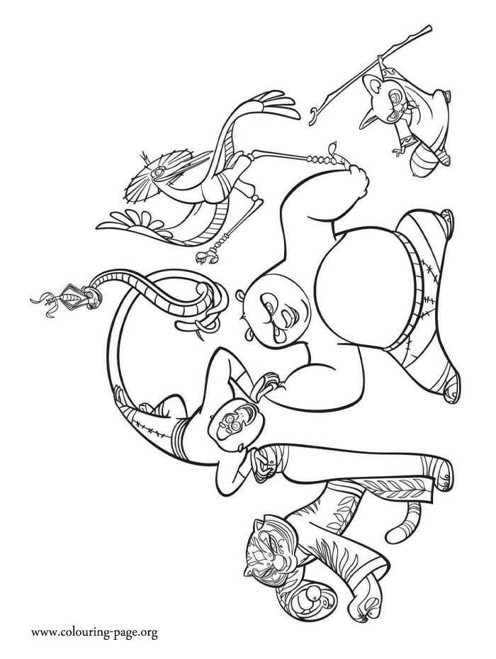 700x930 How About To Print And Color This Amazing And Free Kung Fu Panda 3