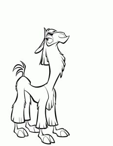 232x300 29 Best Coloring Pages (The Emporer's New Groove) Images