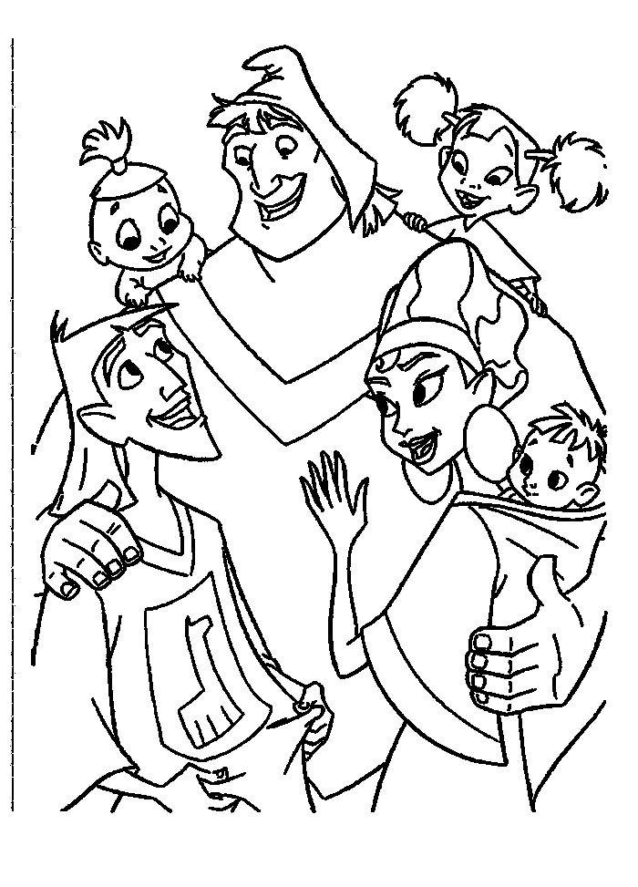 700x973 Emperor's New Groove Pacha Cuddle Disney The Emperor's New