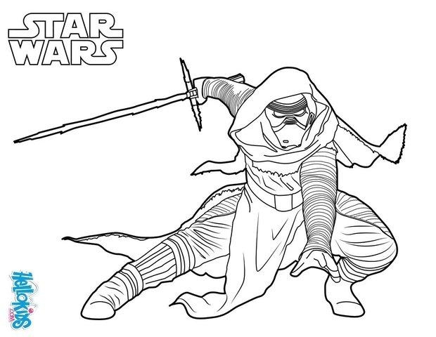 620x480 Kylo Ren Coloring Page Kylo Ren Star Wars Coloring Pages Hellokids