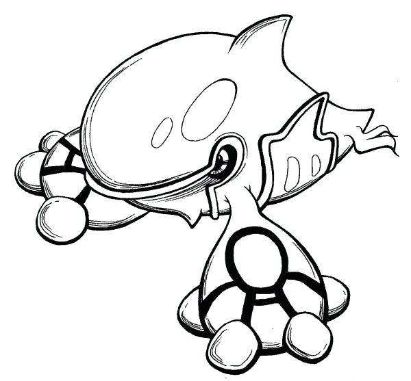 600x557 Kyogre Coloring Pages X Kyogre Ex Coloring Pages