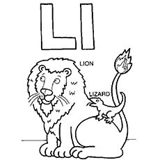 L Coloring Pages