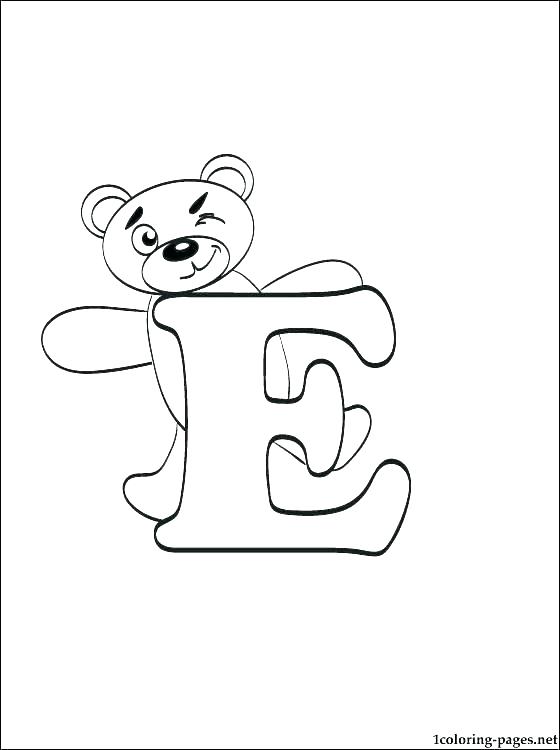 560x750 Letter E For Coloring Letter L Coloring Pages Free Letter L