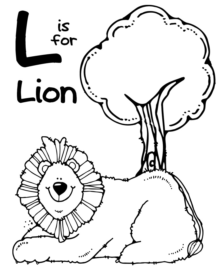768x960 29 Unique L Coloring Page Kids Information And Ideas