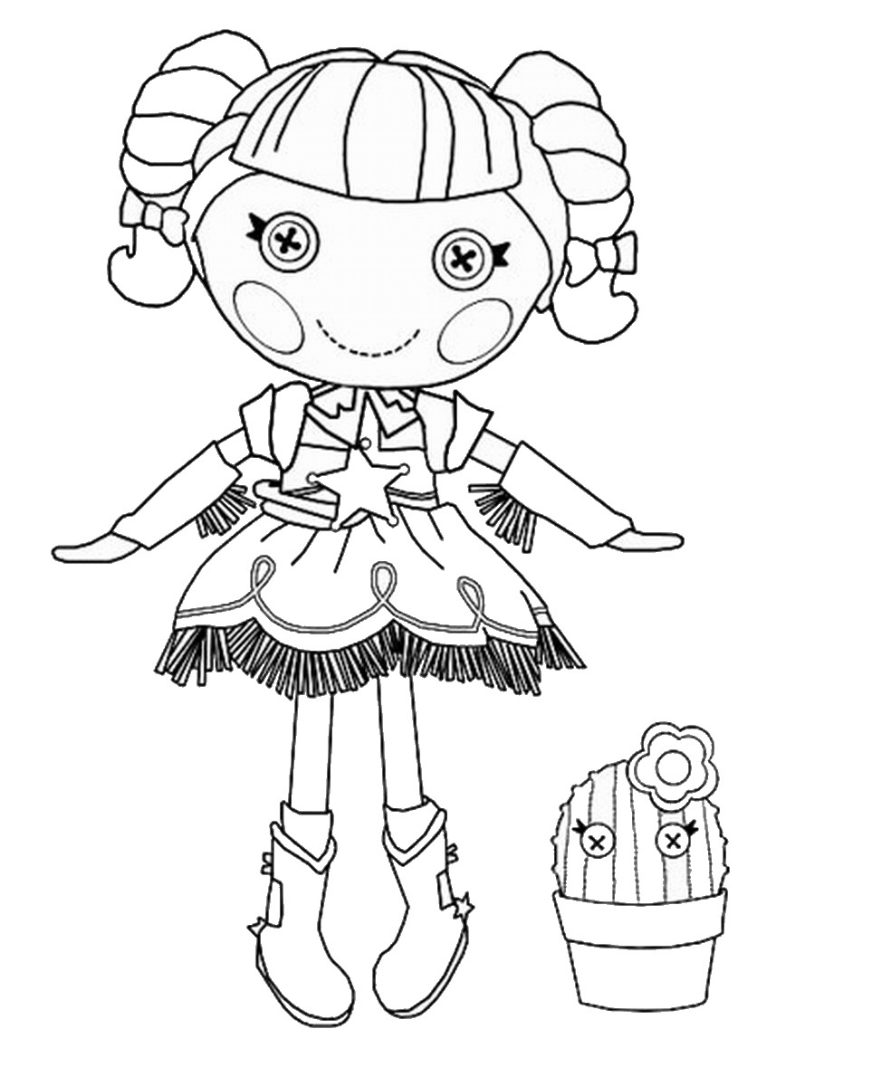 963x1200 Lalaloopsy Coloring Pages To Print 24 With Lalaloopsy Coloring