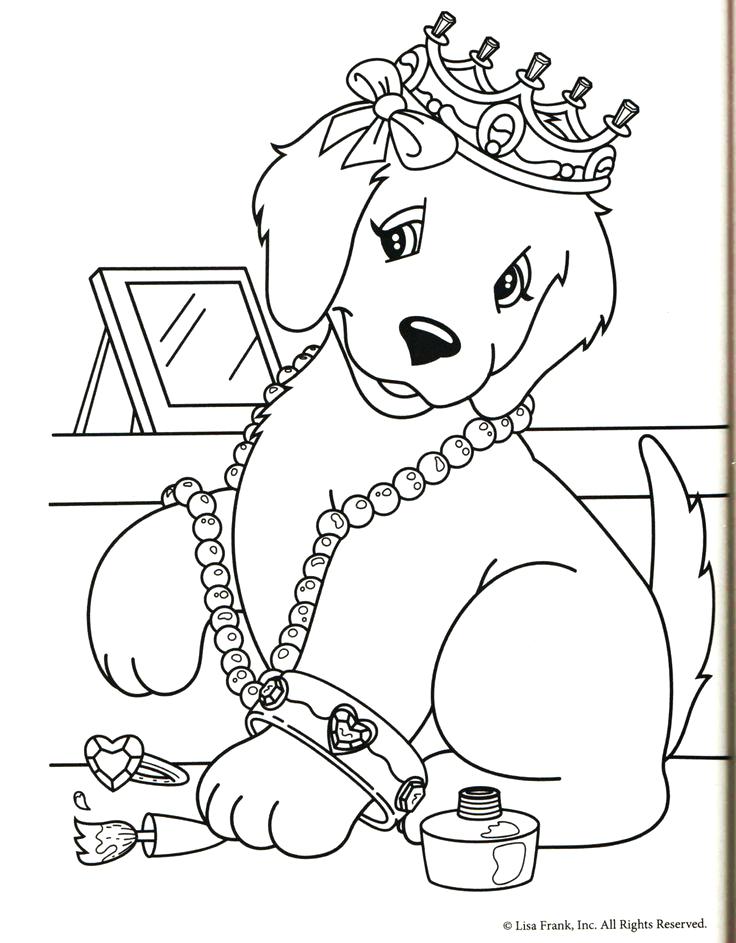 736x943 Puppy And Dog Coloring Pages Download Free
