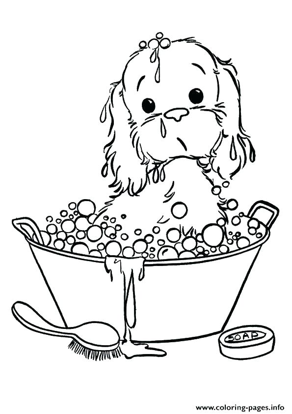 595x842 Dog Color Pages Dog Coloring Pages For Kids Puppy Dog Colouring