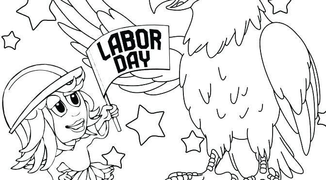 672x372 Labor Day Coloring Pages Or Labor Day Coloring Pages Labor Day