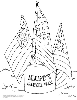 309x400 Labor Day Coloring Pages For Cute Labor Day Coloring Pages Free