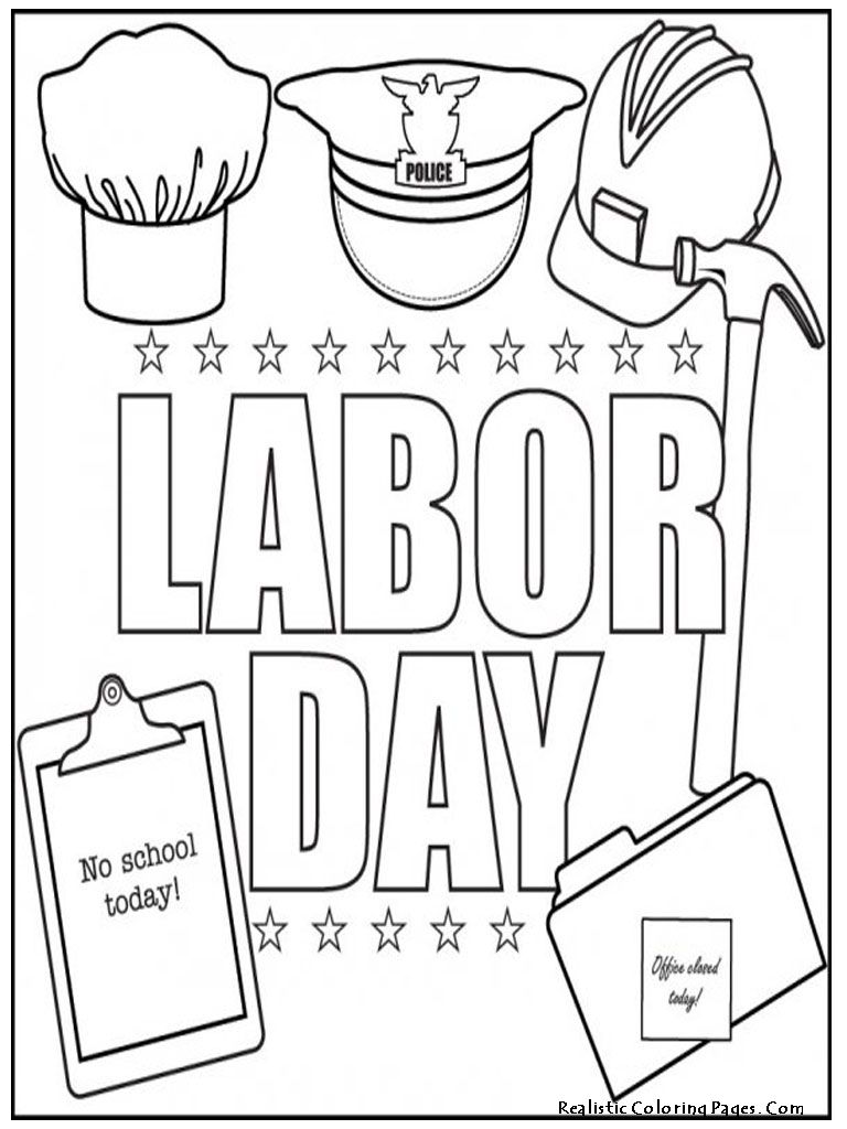 768x1024 Shocking Labordaycoloringpagesforkids Preschool Crafts For Labor
