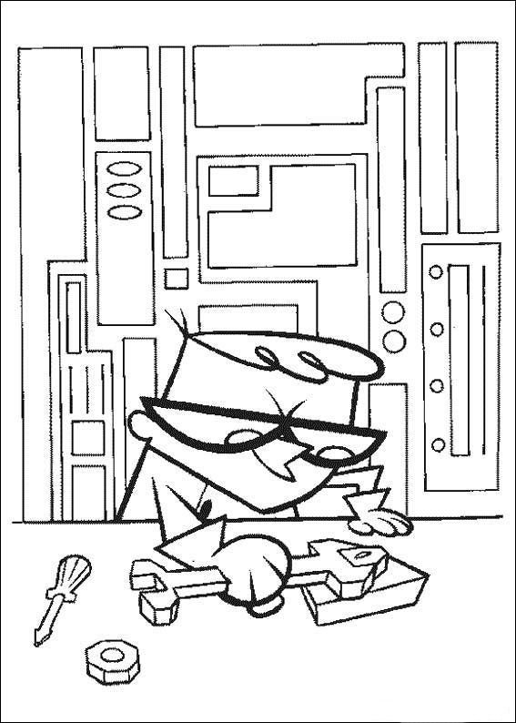 567x794 Dexter's Laboratory Coloring Pages 15 Coloring Pages For Kids