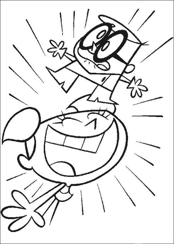 567x794 Dexter's Laboratory Coloring Pages 12 Dexters Lab Colouring