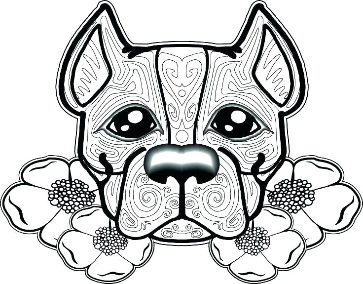 736x575 Free Coloring Pages Of Dogs Color Pages Of Dogs Dog Coloring Pages