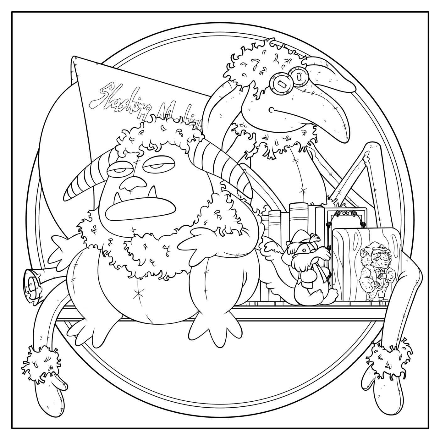 Labyrinth Coloring Pages