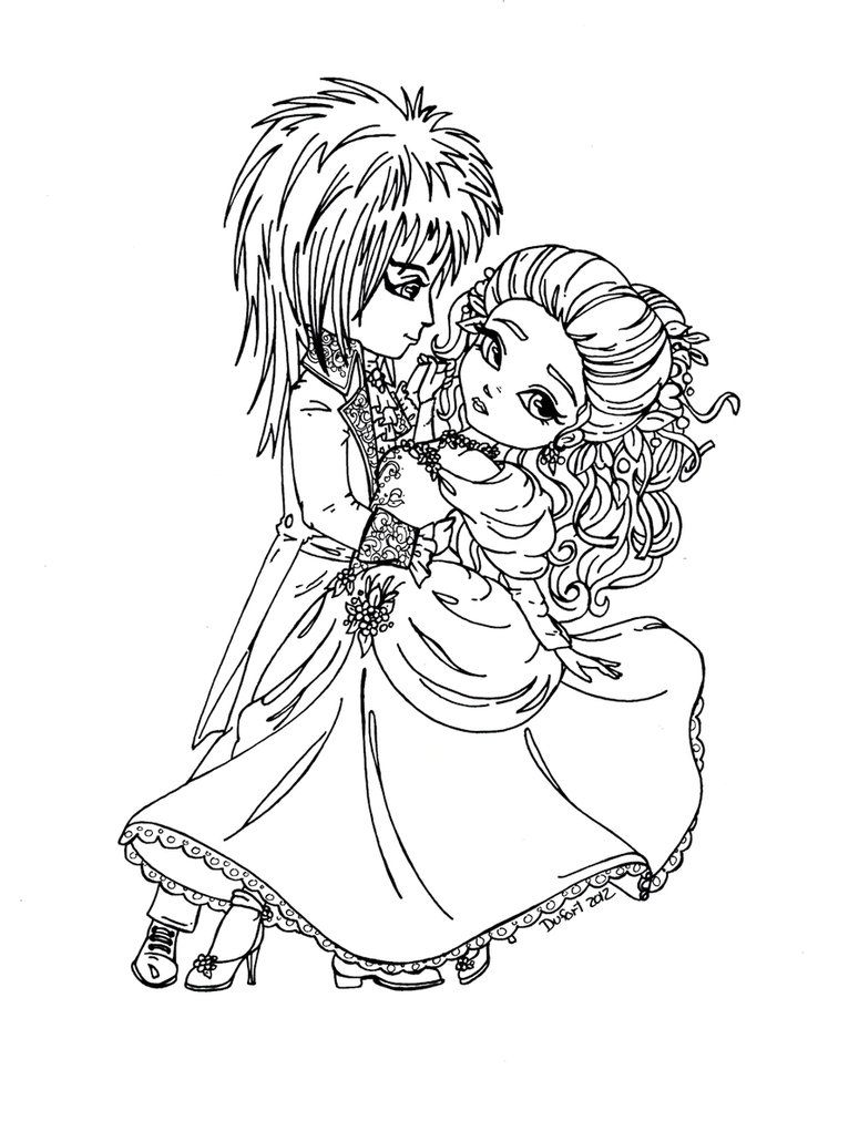 775x1031 Jareth And Sarah (Labyrinth) Were Made As A Prize