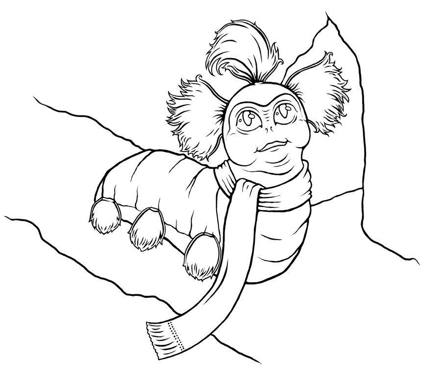 900x771 Just A Worm Lineart By Bdunn1342 On 01coloring