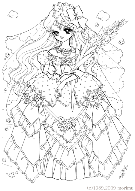 450x636 Nurie Lacedress 450x.png Adult Coloring Pages . Zentangles