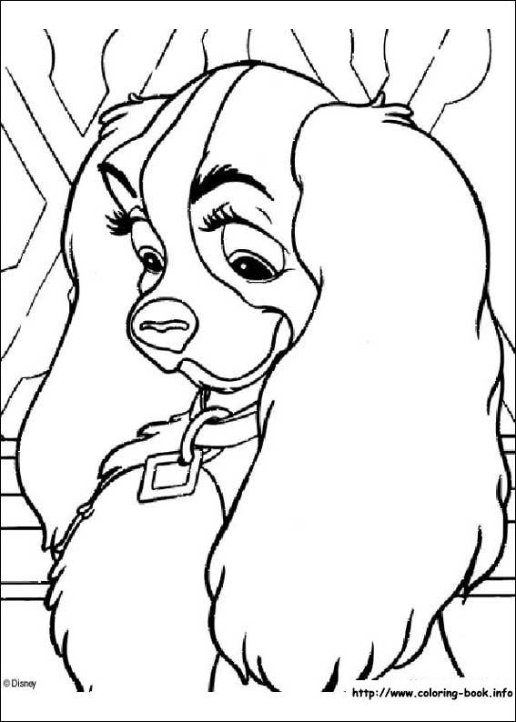 Lady And The Tramp 2 Coloring Pages