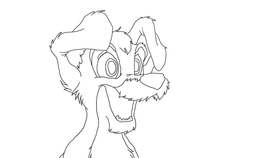 932x546 Lady And The Tramp 2 Scamp Coloring Pages