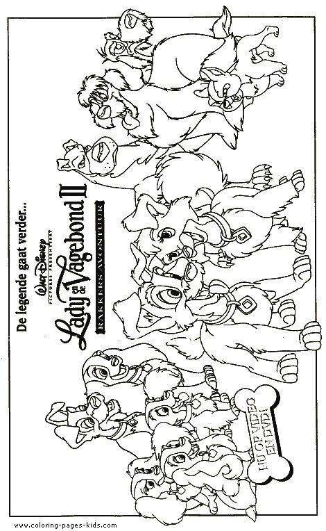 470x764 28 Best Coloring Pages (Lady Amp The Tramp) Images
