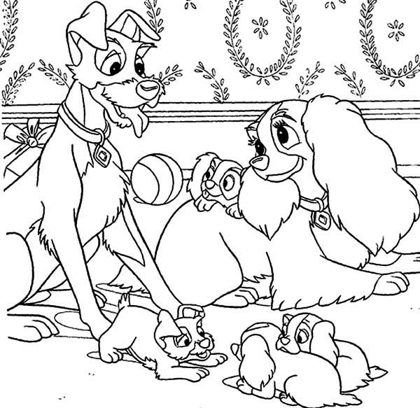 600x583 Top Lady And The Tramp Coloring Pages On Lineart Angel By Shia