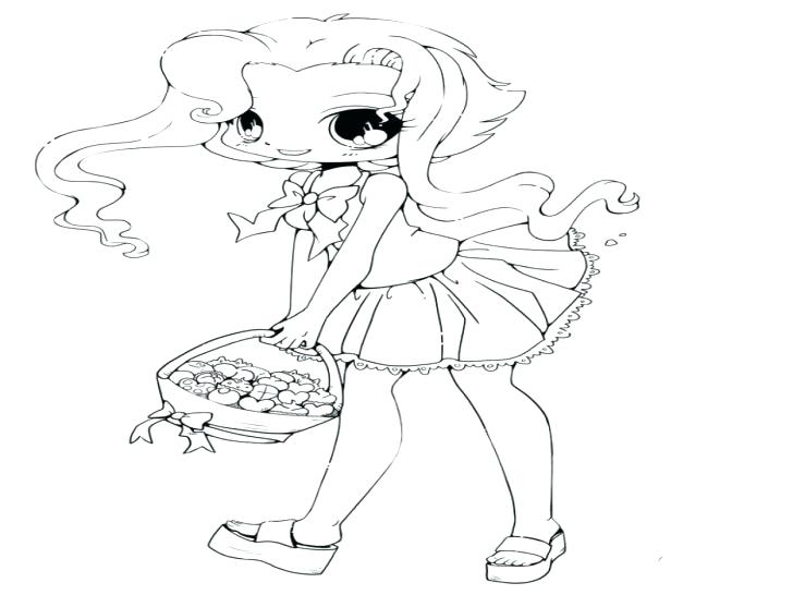 728x546 Food Coloring Pages Anime Princess Cute Page Size Animals Medium