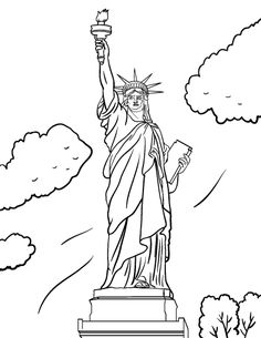 236x305 Statue Of Liberty Coloring Pages Ultimate Homeschool Board